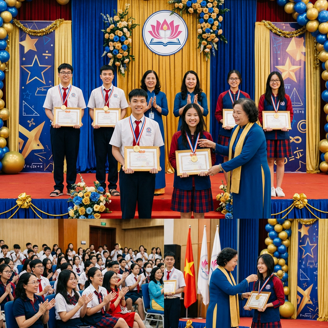 100% Chuyên Toán khóa 2024 đỗ ĐH – 15 em đạt điểm 10